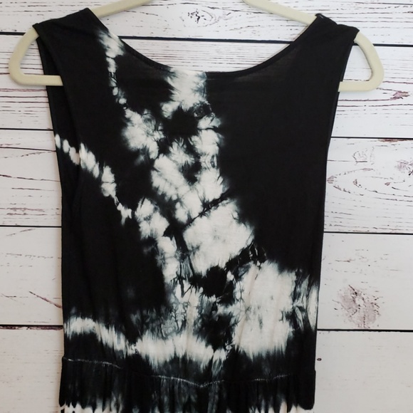 Zury Tie Dye Draped Neck Maxi Dress Size S/M NWT - Picture 6 of 8